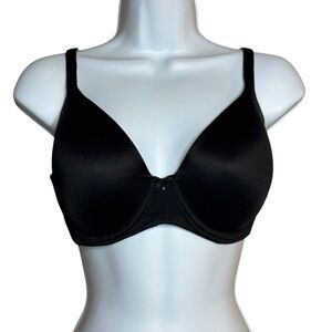 Soma embraceable perfect coverage Bra Black SZ. 34 DDD